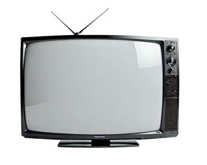 television isolated on white/transparent background, cut out