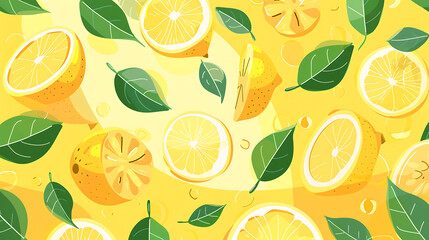 Lemon background picture