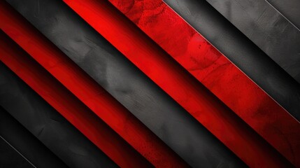 Obraz premium Bold Black and Red Blend: Striking Abstract Design - Sophisticated Desktop Wallpaper