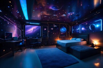 christmas tree in the night