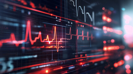 Advanced Financial Data Analysis Visualization Interface