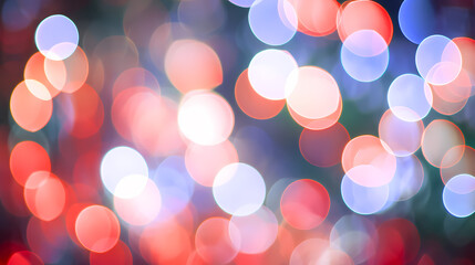 Fototapeta premium Bokeh lights abstract background