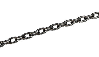 chain isolated on transparent background