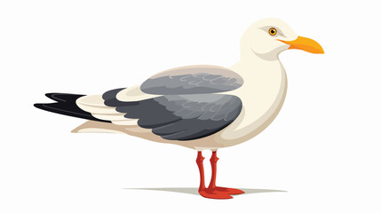 Fototapeta premium Seagull icon cartoon vector. Sea fly. Marine animal