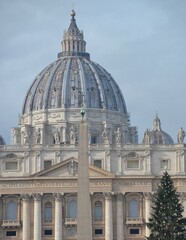 Fototapeta na wymiar Basilica San Pietro Vaticano Roma