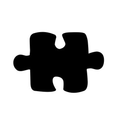 Puzzle vector icons