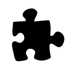 Puzzle vector icons