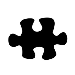 Puzzle vector icons