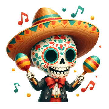 recommend clip art: Happy Cinco De Mayo Maracas Player Skull PNG, Mexican Fiesta Maracas Clipart, Mexico Maracas  Player Skull Cinco De Mayo PNG