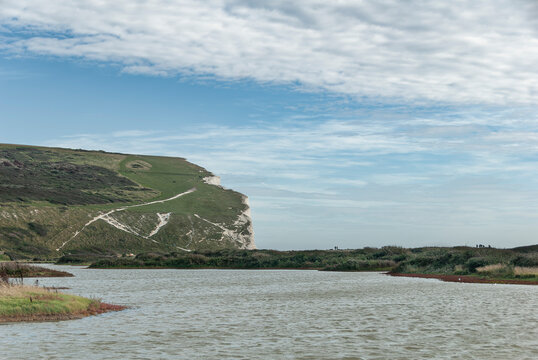 View of the Cuckmere river, Seven Sisters.