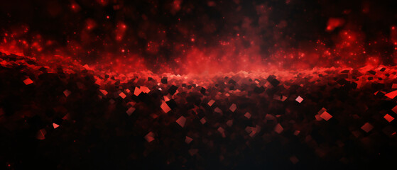 Abstract Red and Black Defocused Background ..