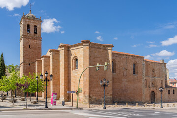 Obraz premium Co-cathedral of San Pedro in Soria, Castilla y León. Spain