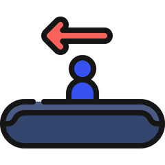 Travelator Icon