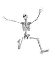 structural skeleton is doing a super jump