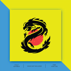 social media design ads and t shirt logo design tamplate