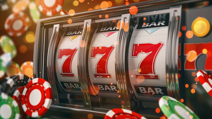 Casino 777 winner background. 
