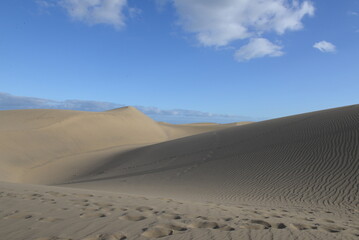 sand dunes in park