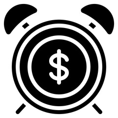 Money Clock Icon