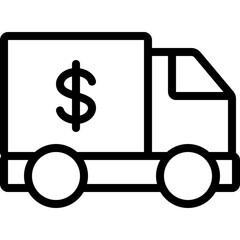 Money Lorry Icon