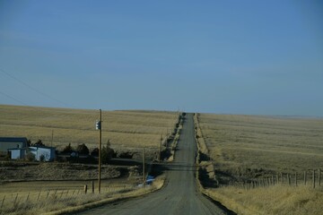 dirt road in the country