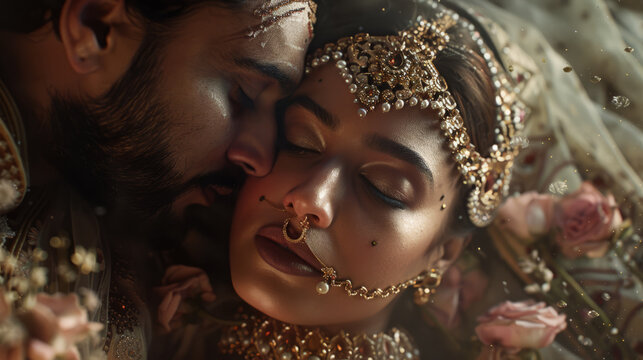 Whispers of Love: The Fascinating Story of Emperor Shah Jahan and Mumtaz Mahal Captured in the Magnificent Taj Mahal - Their Eternal Devotion. Taj Mahal and love story.