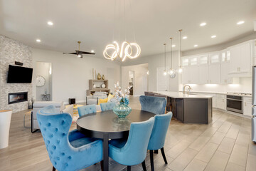 a home kitchen