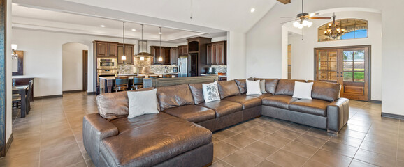 a home living room