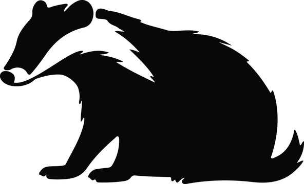 badger silhouette