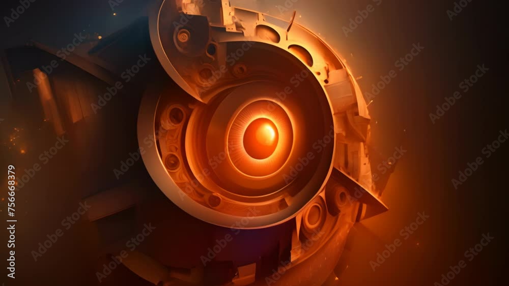 Poster Abstract shapes retro composition in 20s avantrgarde or futurism style. Retro background with surreal mindbending figures