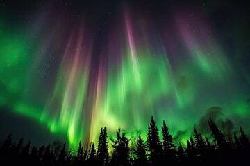 Captivating Display Of The Northern Lights