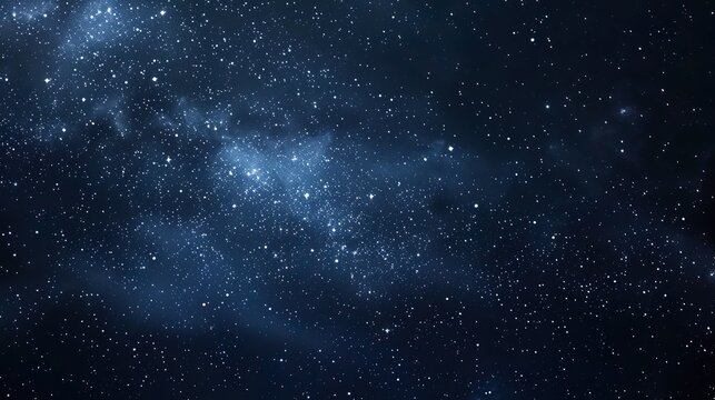 Night sky with stars and lights background