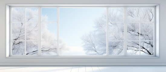 White Room with Window in High Resolution