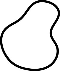 Abstract Blob Organic Shape
