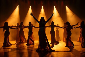 arabic belly dance class concept