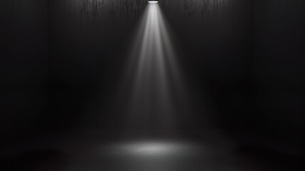 Black, dark and gray abstract cement wall and studio room , interior texture for display products. wall background.