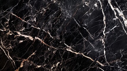 natural black Emperor marble texture with golden veins, black high gloss marble stone for interior...