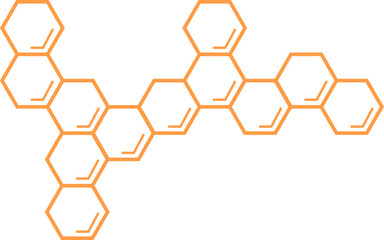 Bee Honeycomb Cells - obrazy, fototapety, plakaty