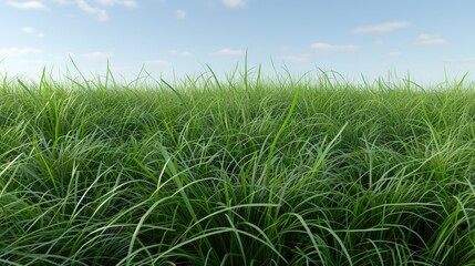 Obraz premium Lush Green Meadow Patterns