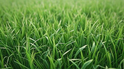 Obraz premium Verdant Greens: Seamless Lawn Patterns