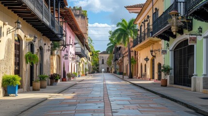 Captivating Colors: Santo Domingo's Charming Colonial District