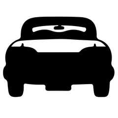 Obraz premium car silhouette 