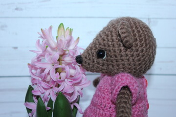 handmade accessory, knitted item