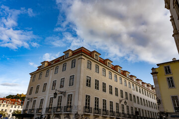 architectural view of lisbon portugal - 756713761