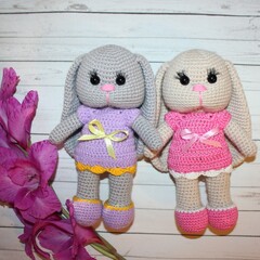 handmade toy, knitted item
