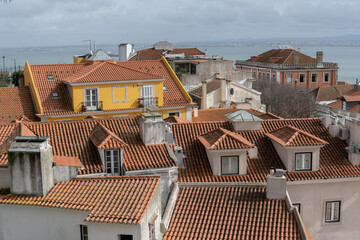 architectural view of lisbon portugal - 756719581