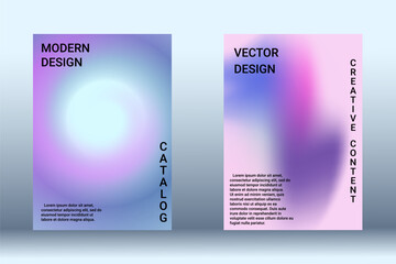 Artistic design of the cover. A set of modern abstract objects. - 756720364