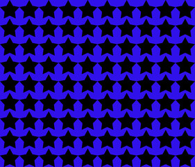 BLUE Pattern Stars