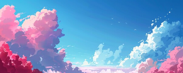 sky background.