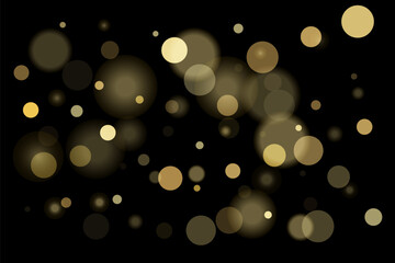 Gold glitter confetti, great design for any purpose. Party decor. - 756724106