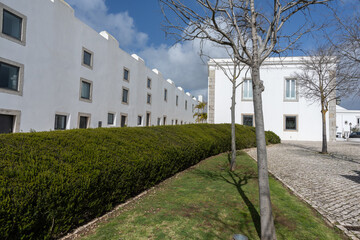 Interior of the courtyard of the Citadel of the Palace of Cascais - 756726501